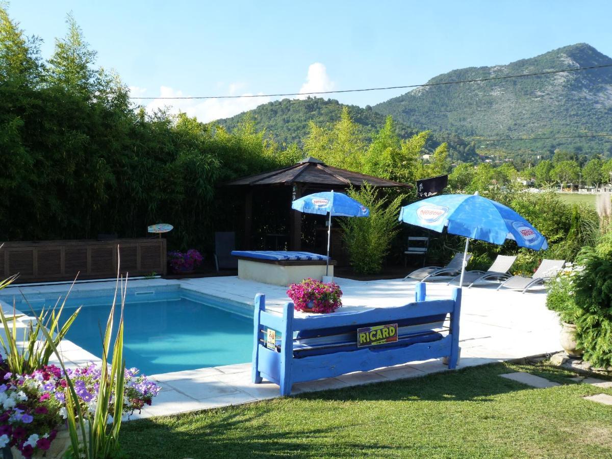 Les Bambous B&B Levens Exteriör bild